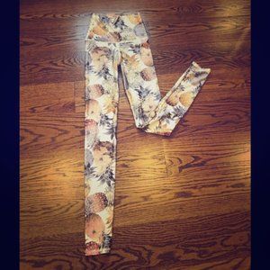 Emily Hsu Design sneaker length pineapple legging